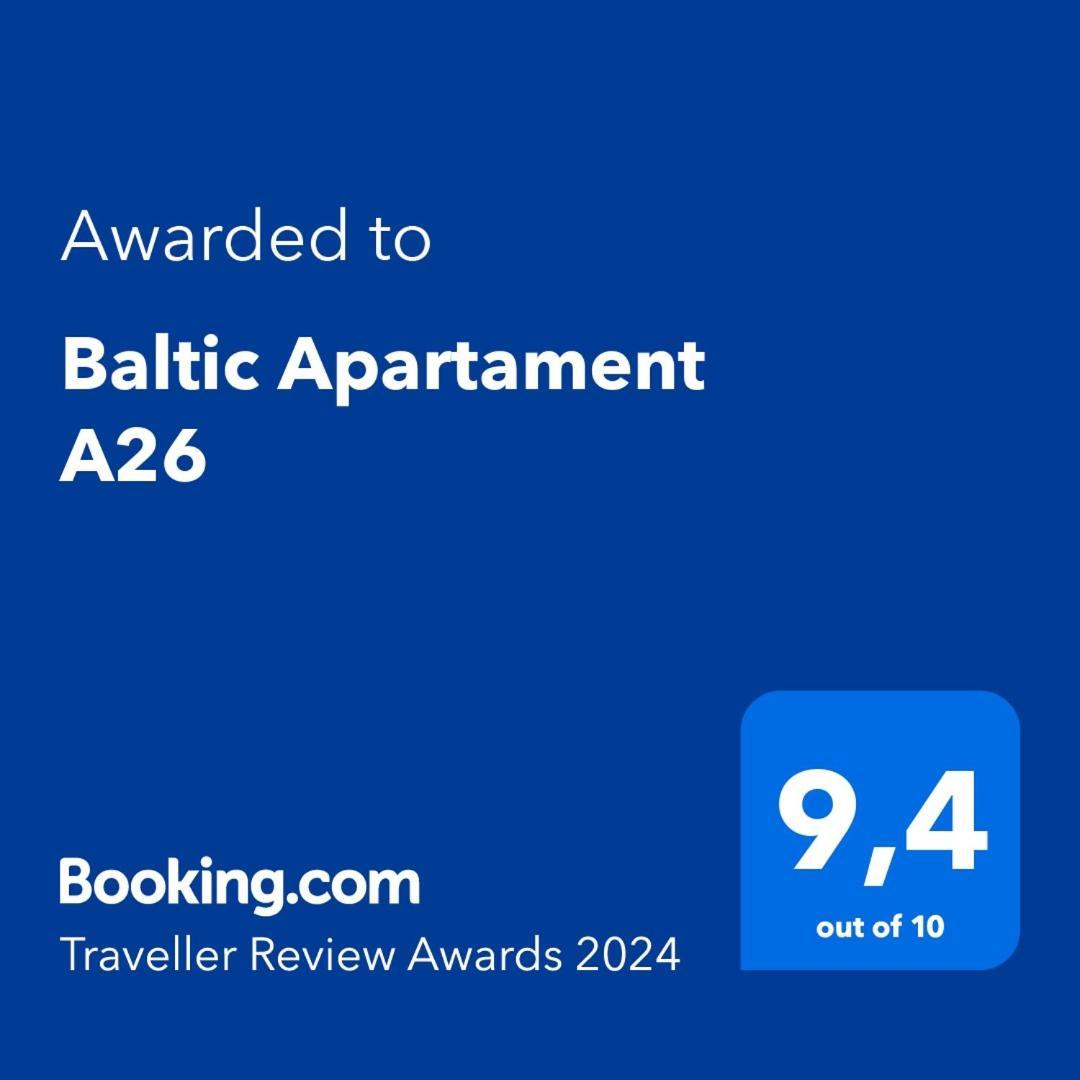 Baltic Apartament A26 Поберово Экстерьер фото